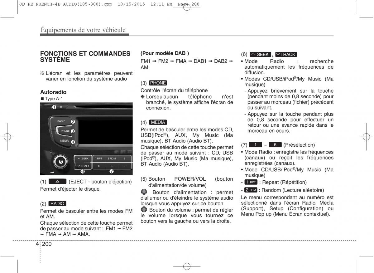 KIA Ceed II 2 manuel du proprietaire / page 286