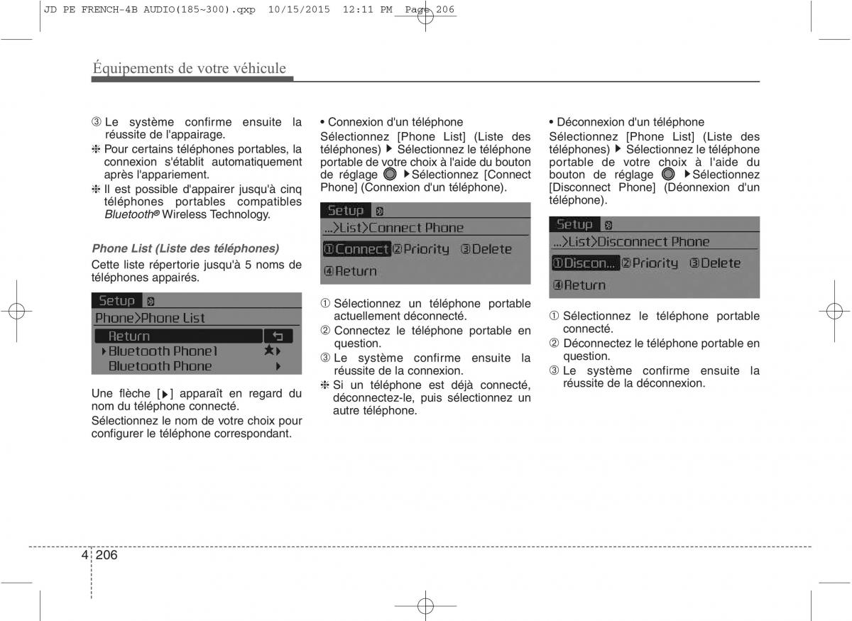 KIA Ceed II 2 manuel du proprietaire / page 292