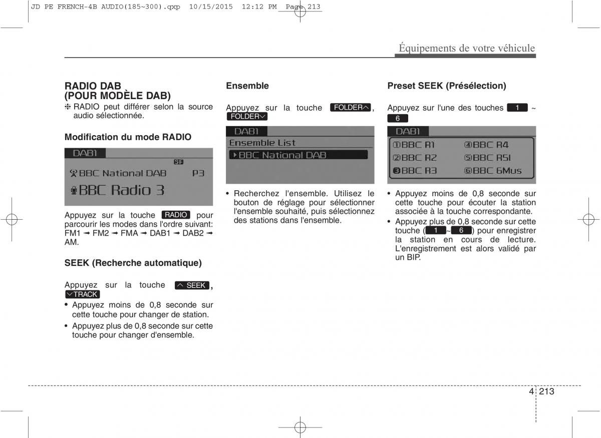 KIA Ceed II 2 manuel du proprietaire / page 299