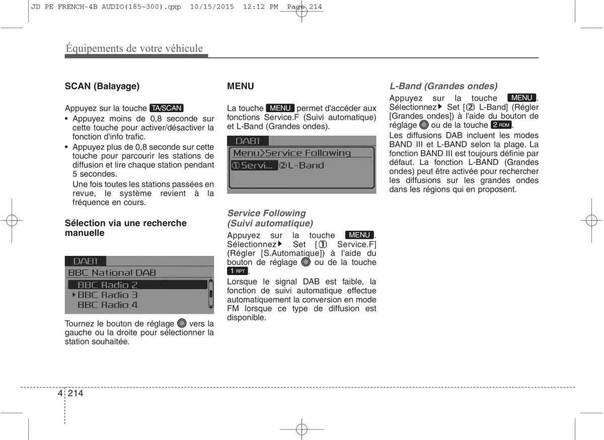 KIA Ceed II 2 manuel du proprietaire / page 300