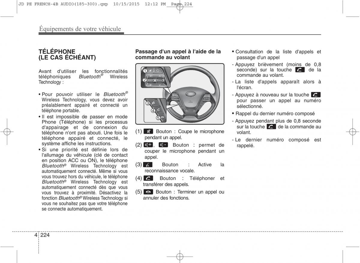 KIA Ceed II 2 manuel du proprietaire / page 310