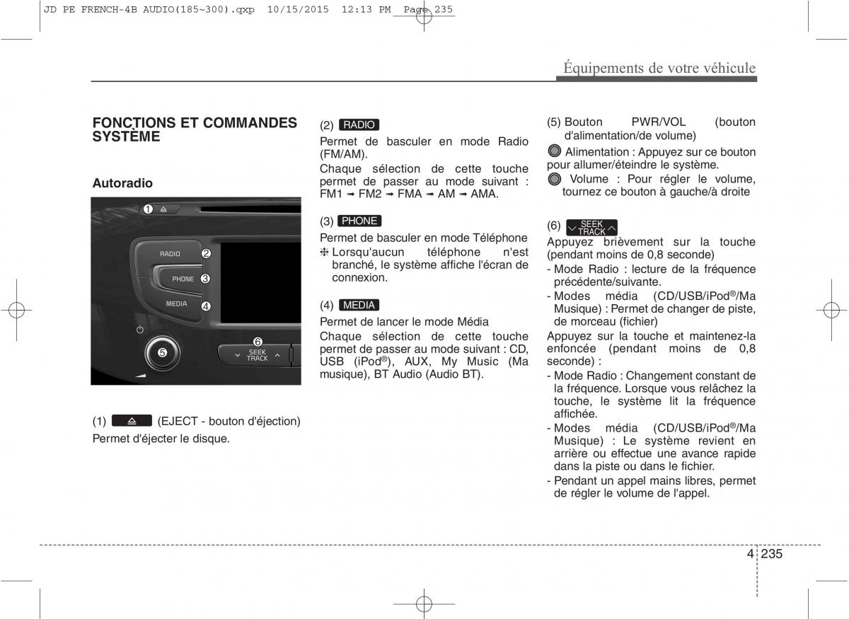 KIA Ceed II 2 manuel du proprietaire / page 321