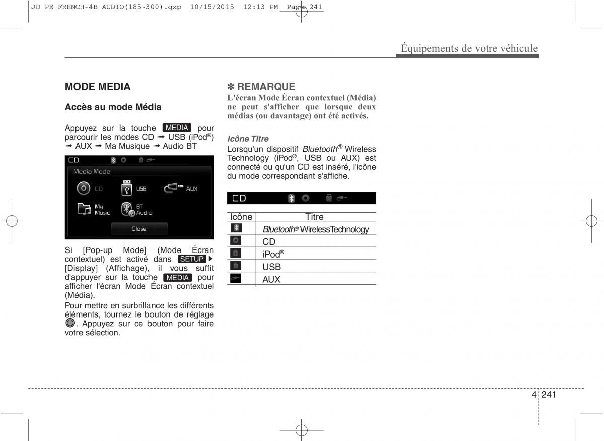 KIA Ceed II 2 manuel du proprietaire / page 327