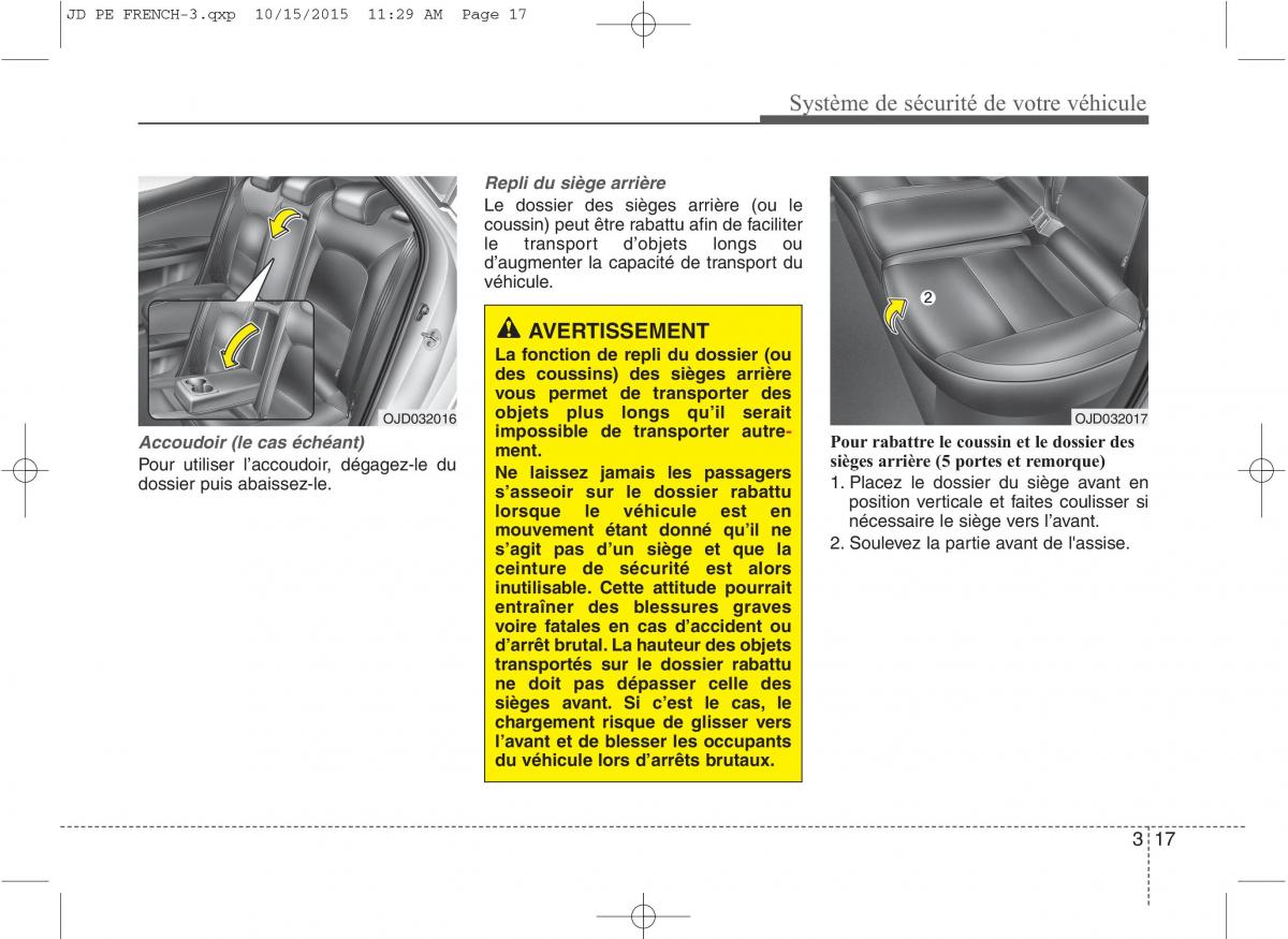 KIA Ceed II 2 manuel du proprietaire / page 35