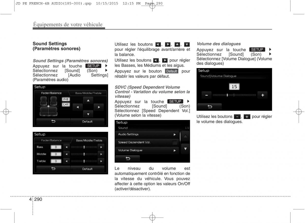 KIA Ceed II 2 manuel du proprietaire / page 376