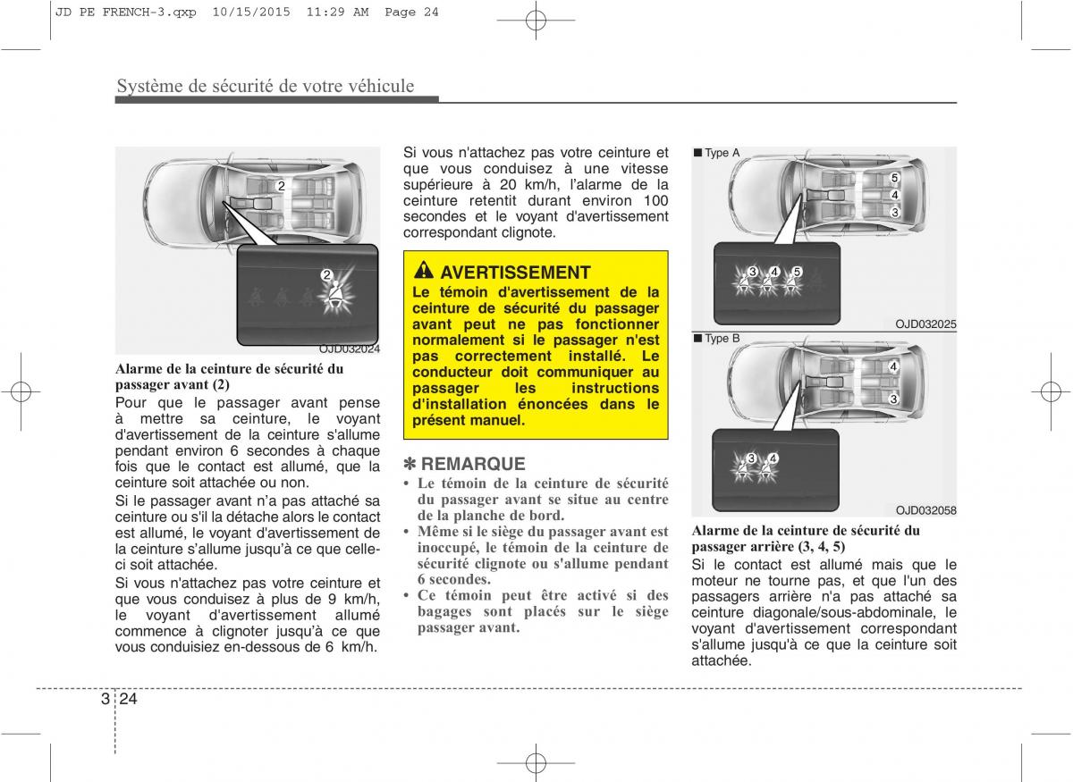 KIA Ceed II 2 manuel du proprietaire / page 42