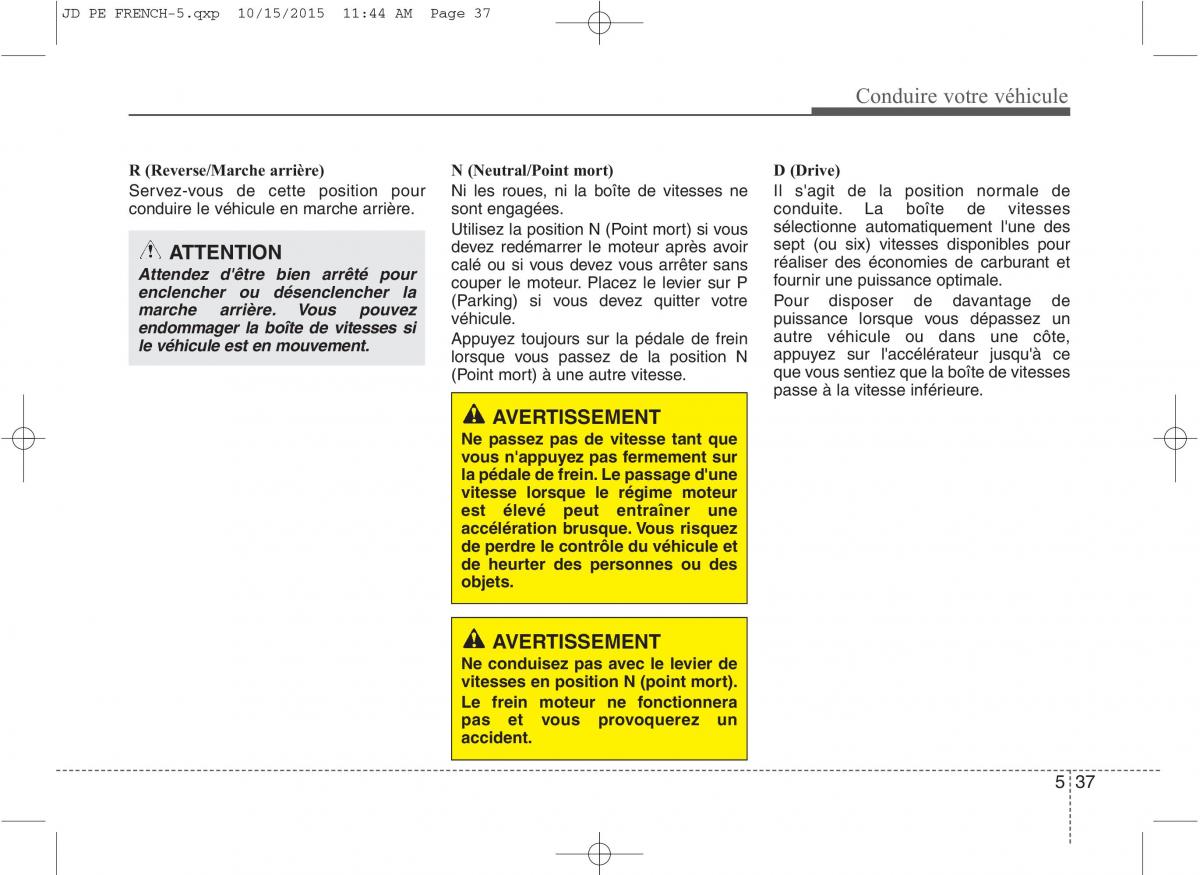 KIA Ceed II 2 manuel du proprietaire / page 423