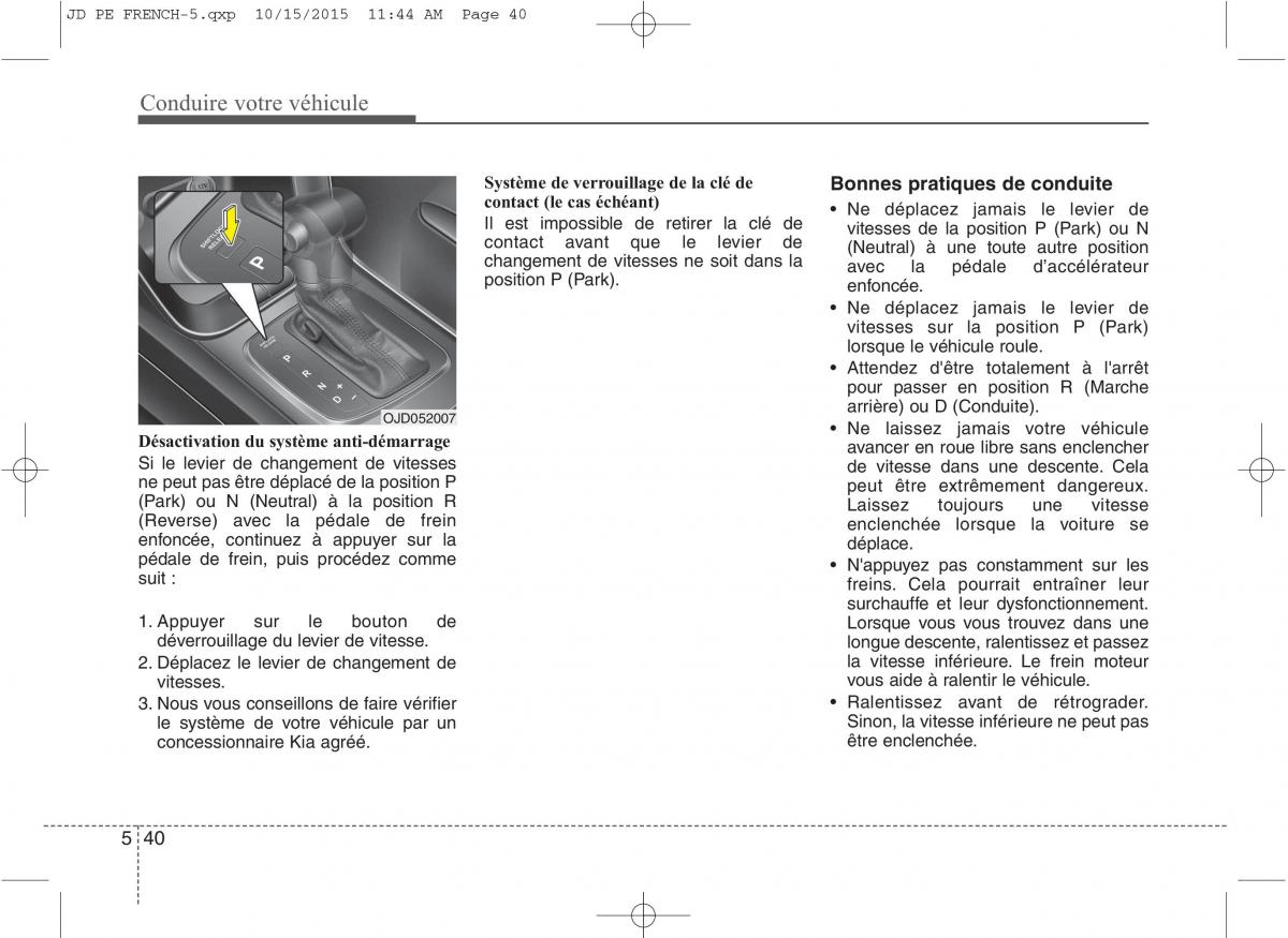 KIA Ceed II 2 manuel du proprietaire / page 426