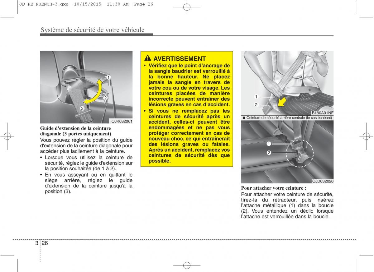 KIA Ceed II 2 manuel du proprietaire / page 44