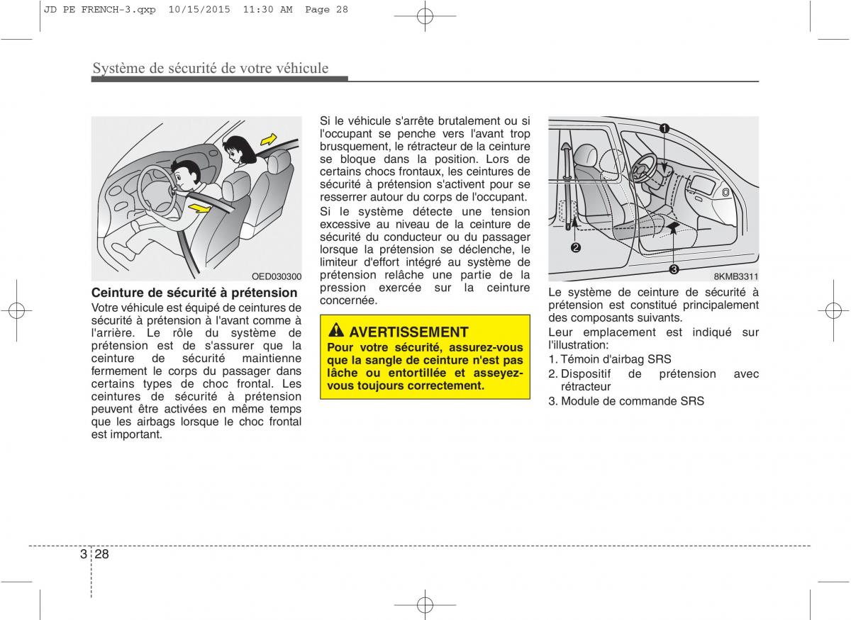 KIA Ceed II 2 manuel du proprietaire / page 46