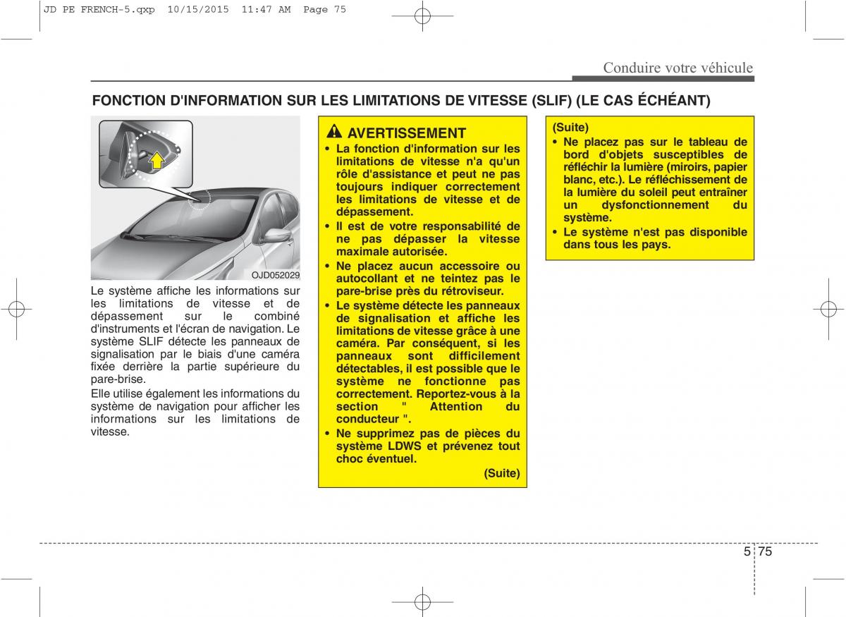 KIA Ceed II 2 manuel du proprietaire / page 461