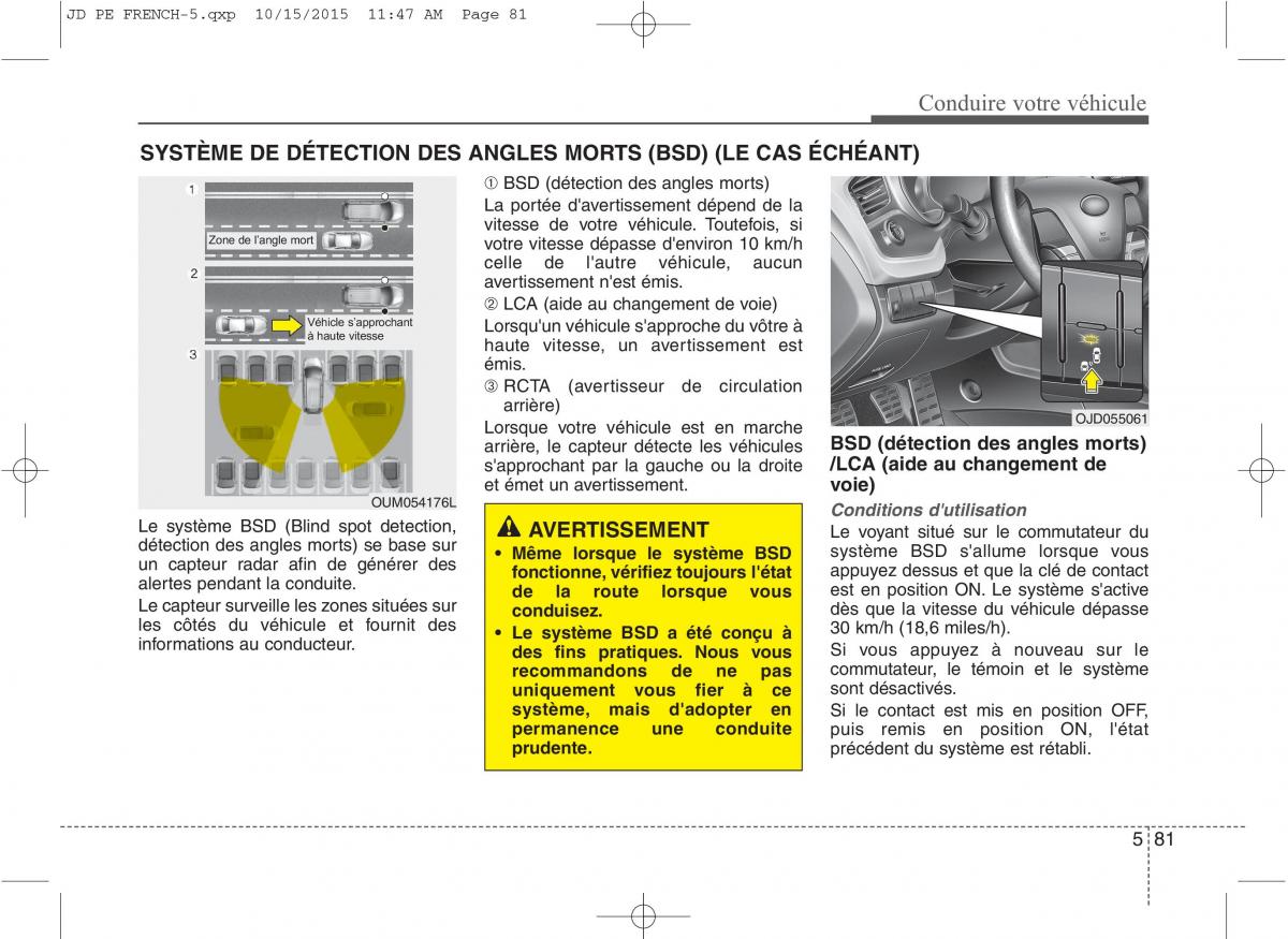 KIA Ceed II 2 manuel du proprietaire / page 467