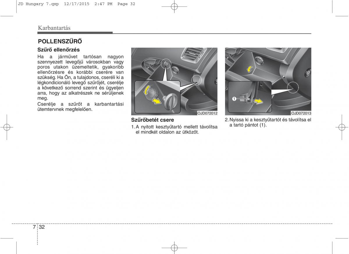 KIA Ceed II 2 Kezelesi utmutato / page 543