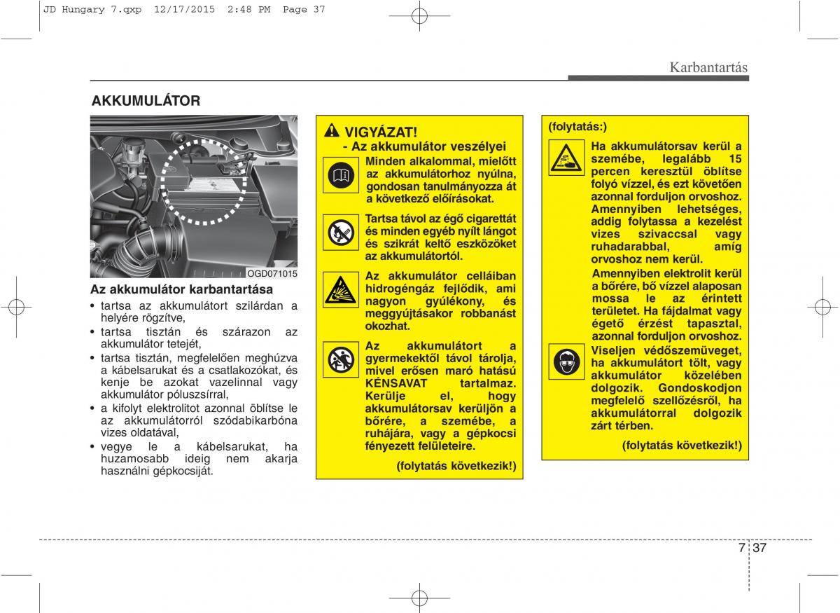 KIA Ceed II 2 Kezelesi utmutato / page 548