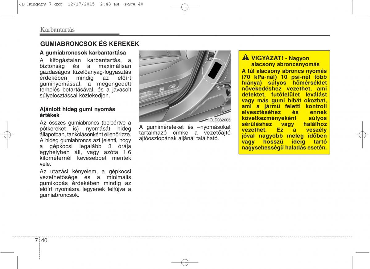 KIA Ceed II 2 Kezelesi utmutato / page 551