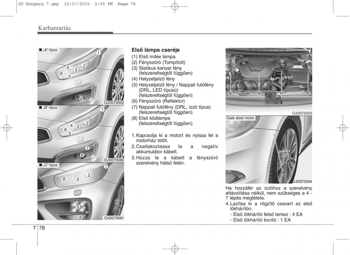 KIA Ceed II 2 Kezelesi utmutato / page 589