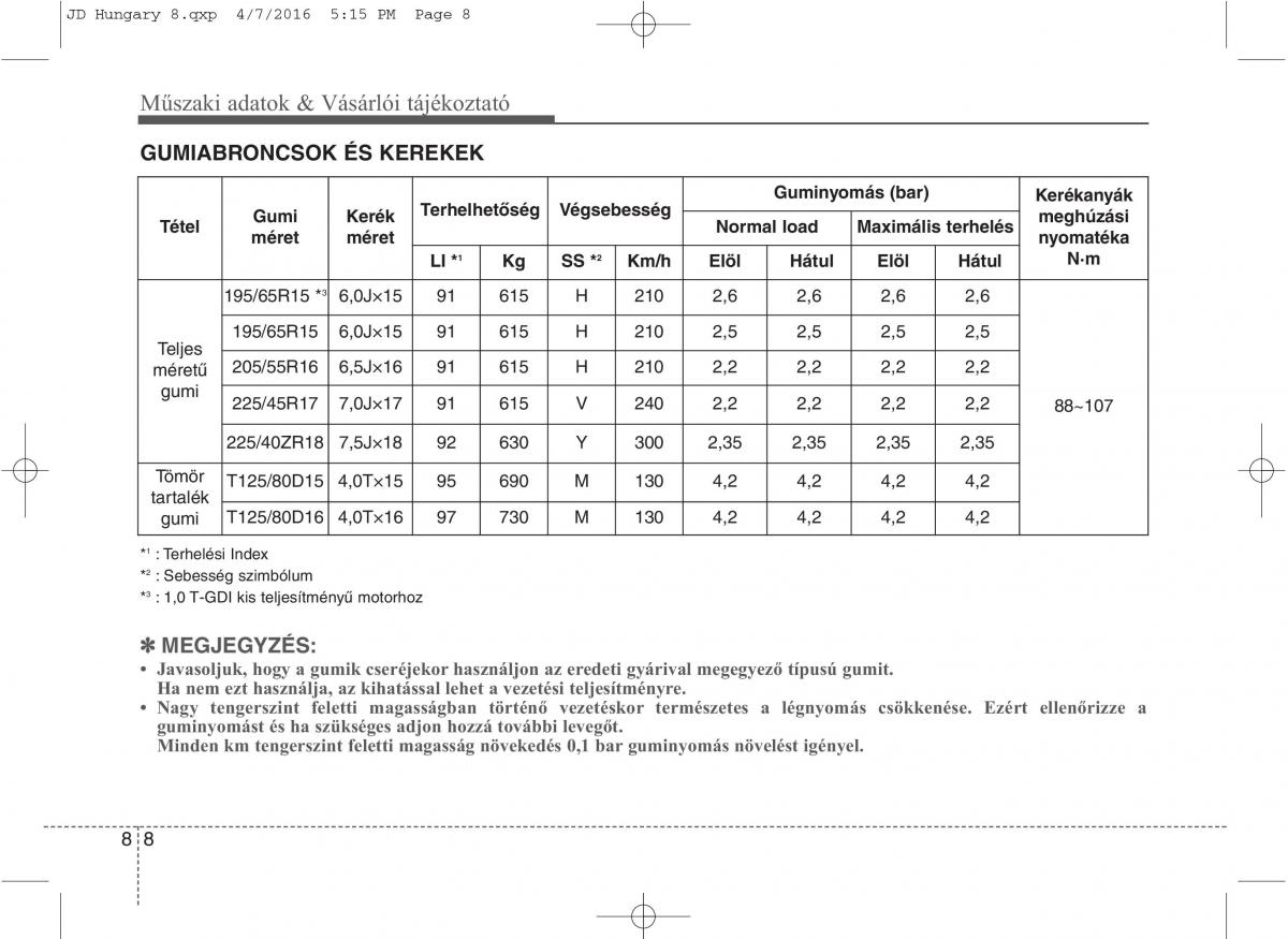 KIA Ceed II 2 Kezelesi utmutato / page 627