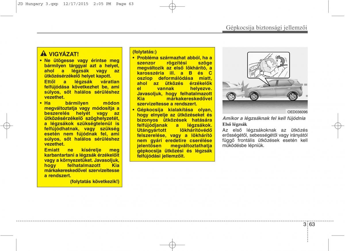 KIA Ceed II 2 Kezelesi utmutato / page 81