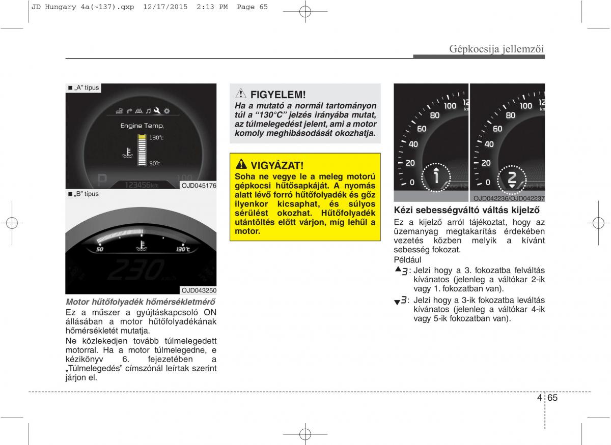 KIA Ceed II 2 Kezelesi utmutato / page 152