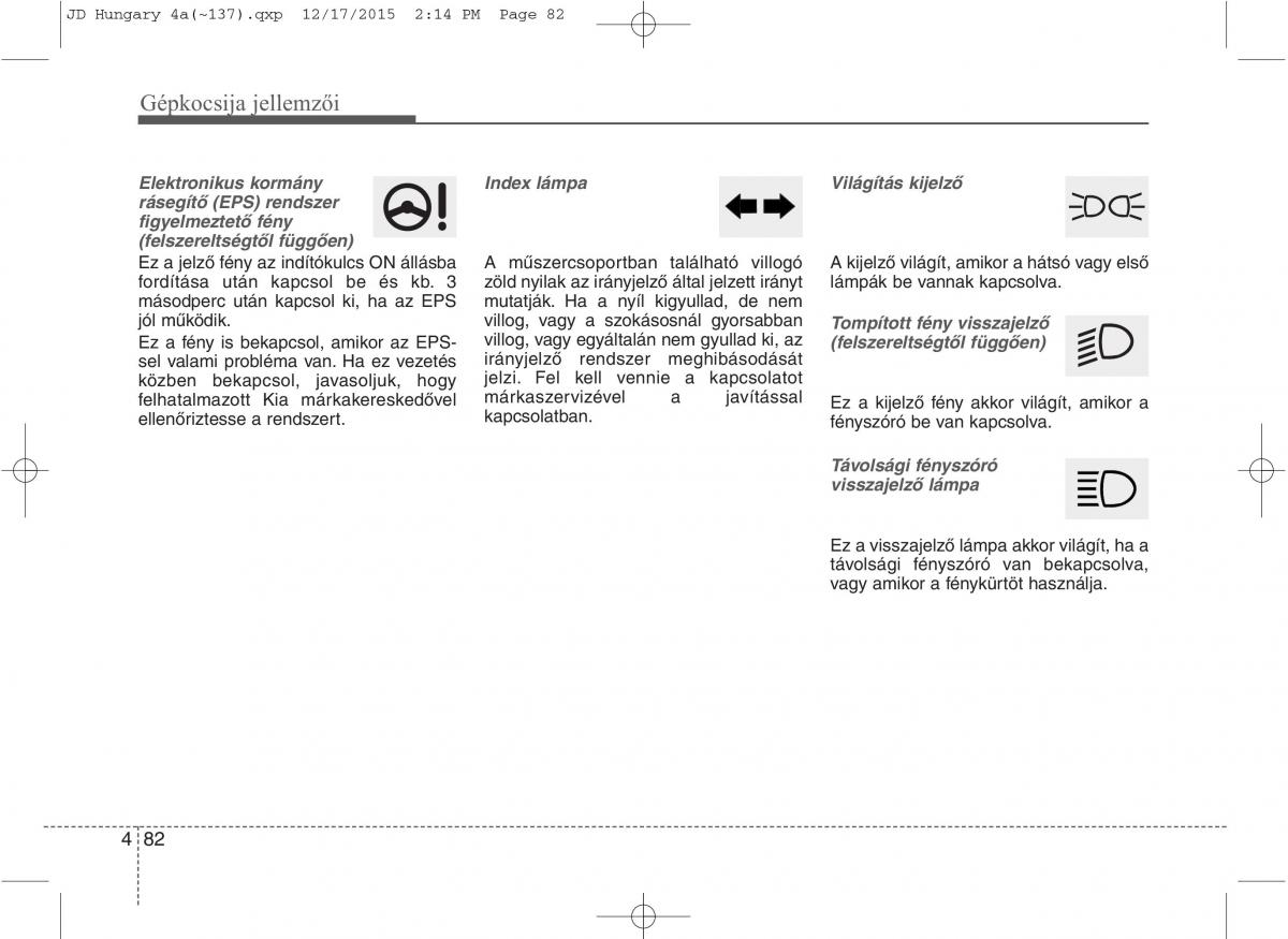 KIA Ceed II 2 Kezelesi utmutato / page 169