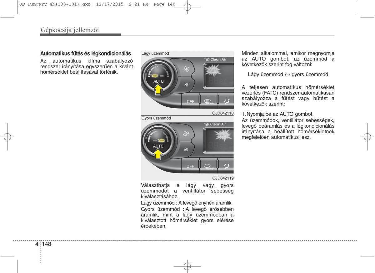 KIA Ceed II 2 Kezelesi utmutato / page 235