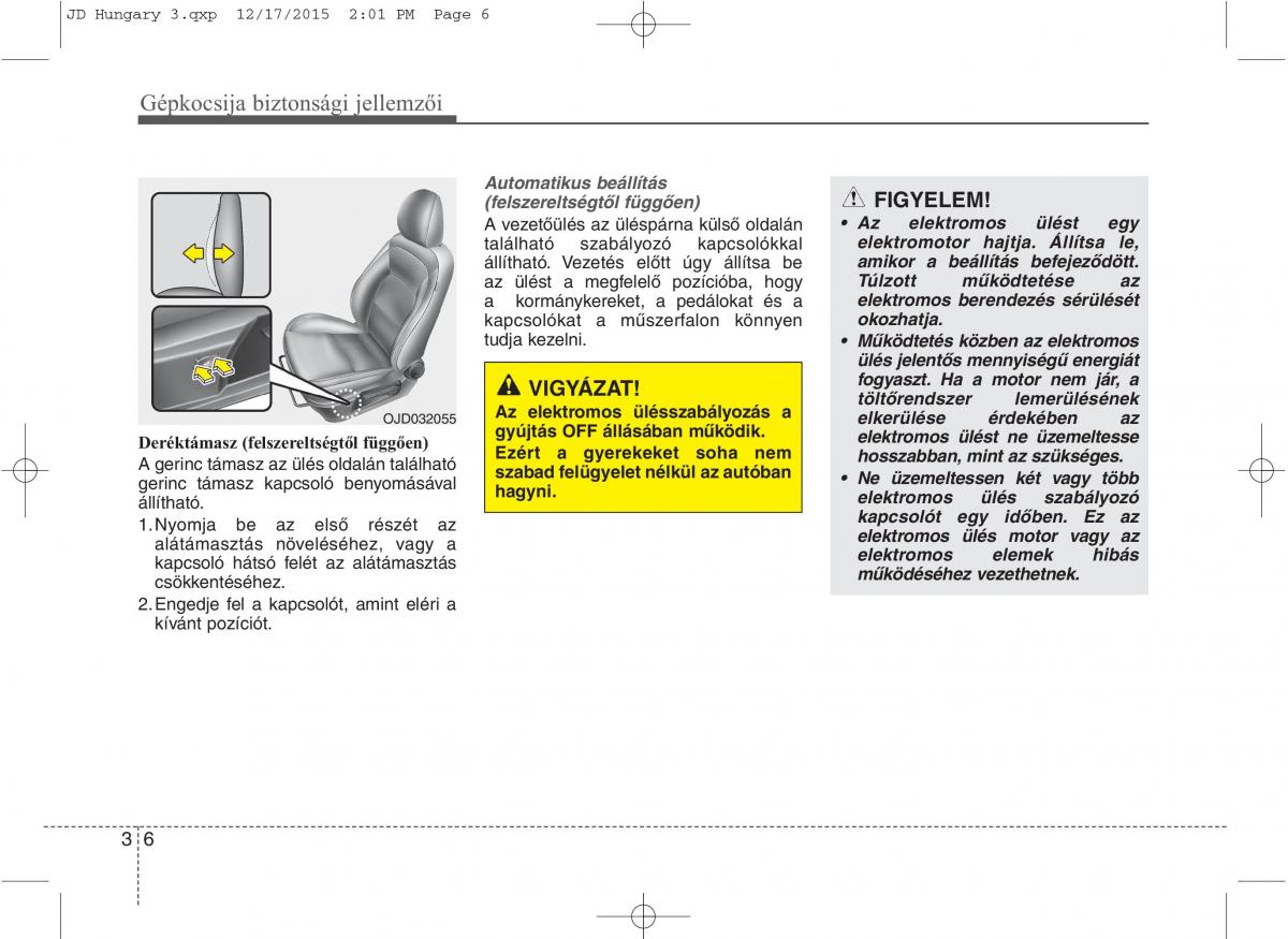 KIA Ceed II 2 Kezelesi utmutato / page 24