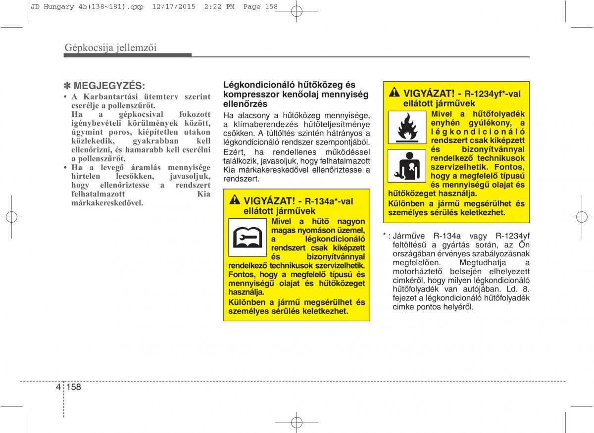 KIA Ceed II 2 Kezelesi utmutato / page 245