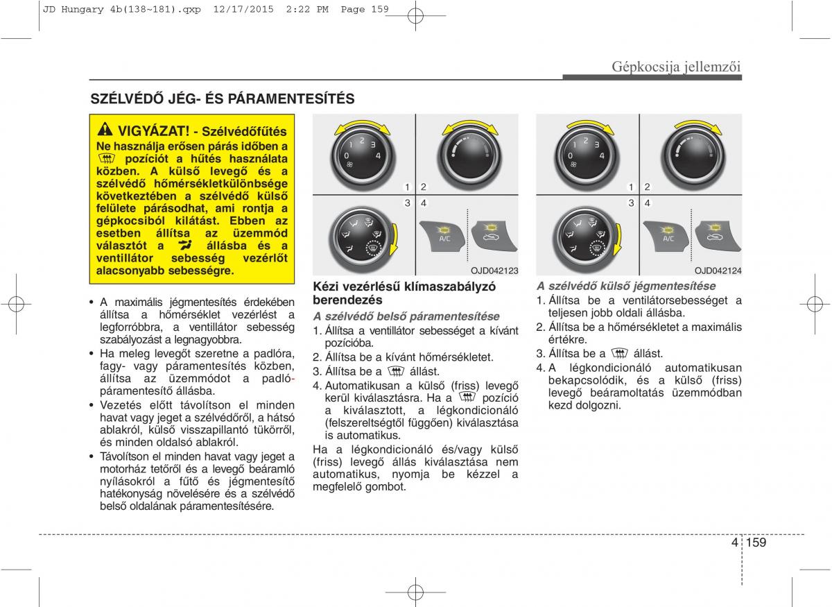 KIA Ceed II 2 Kezelesi utmutato / page 246