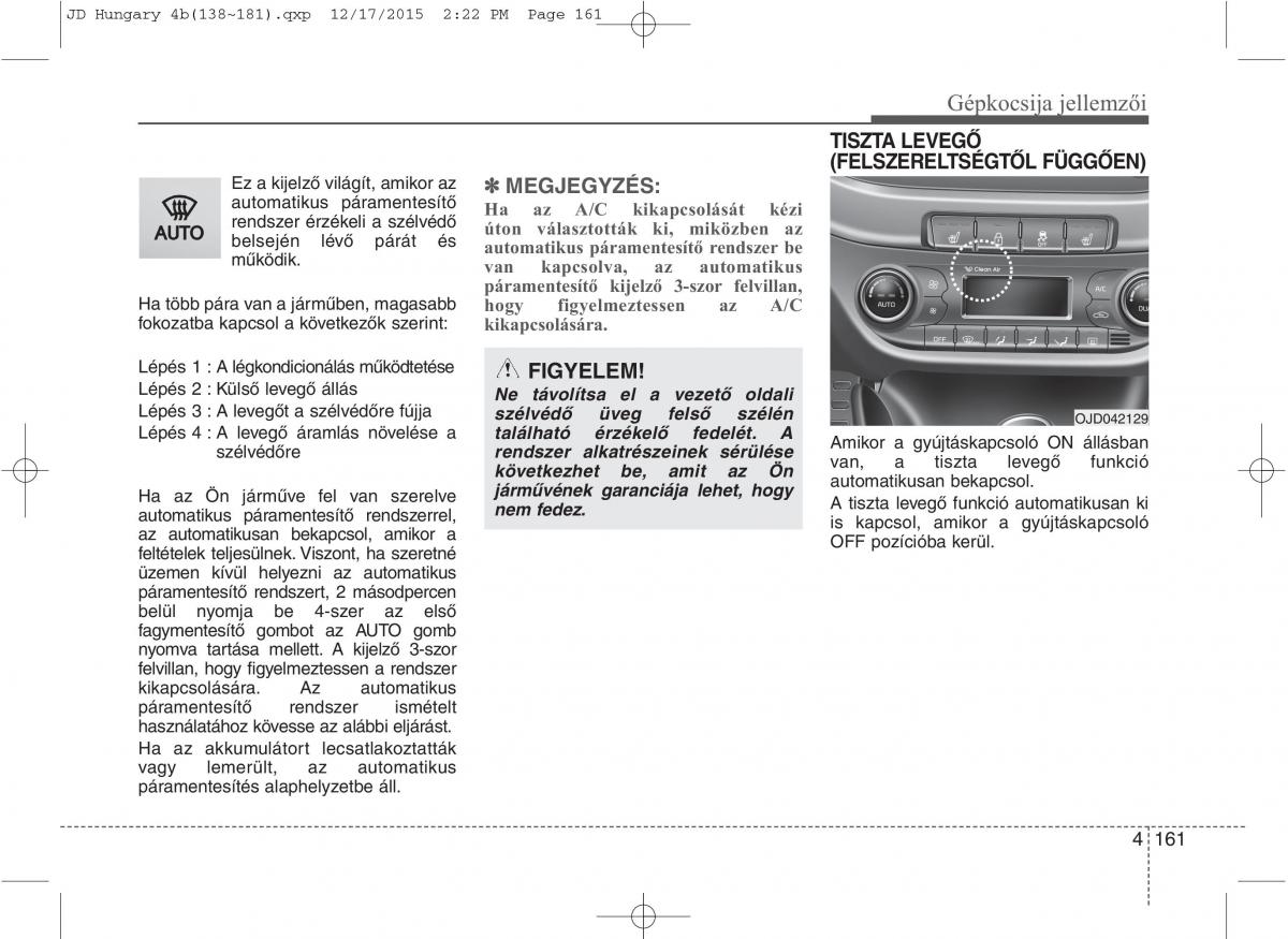 KIA Ceed II 2 Kezelesi utmutato / page 248