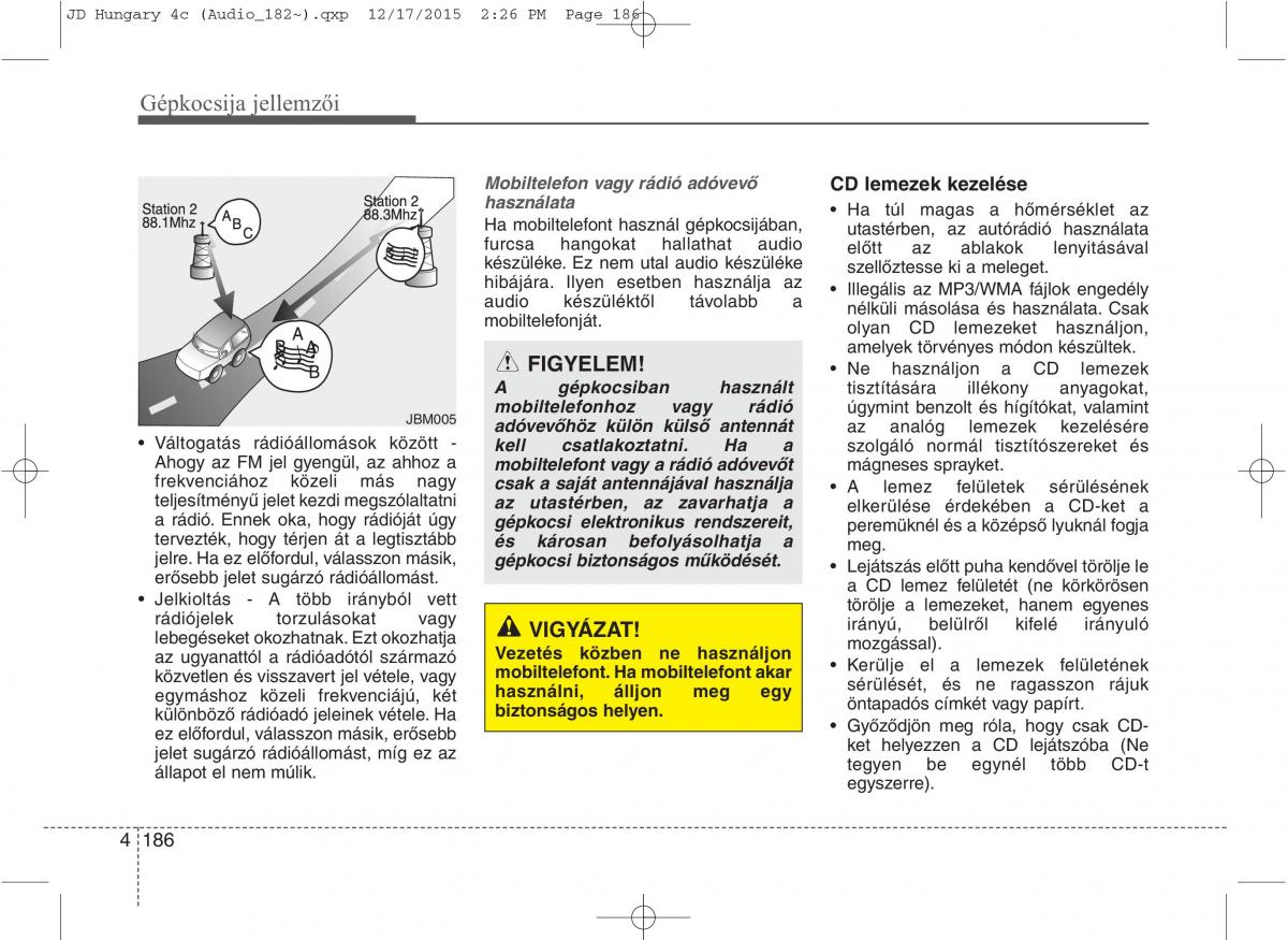 KIA Ceed II 2 Kezelesi utmutato / page 273