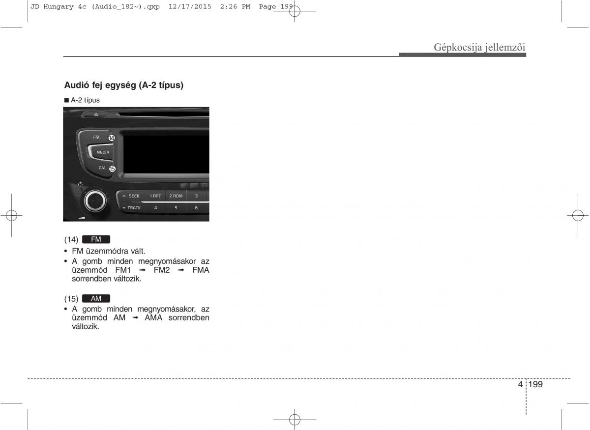 KIA Ceed II 2 Kezelesi utmutato / page 286