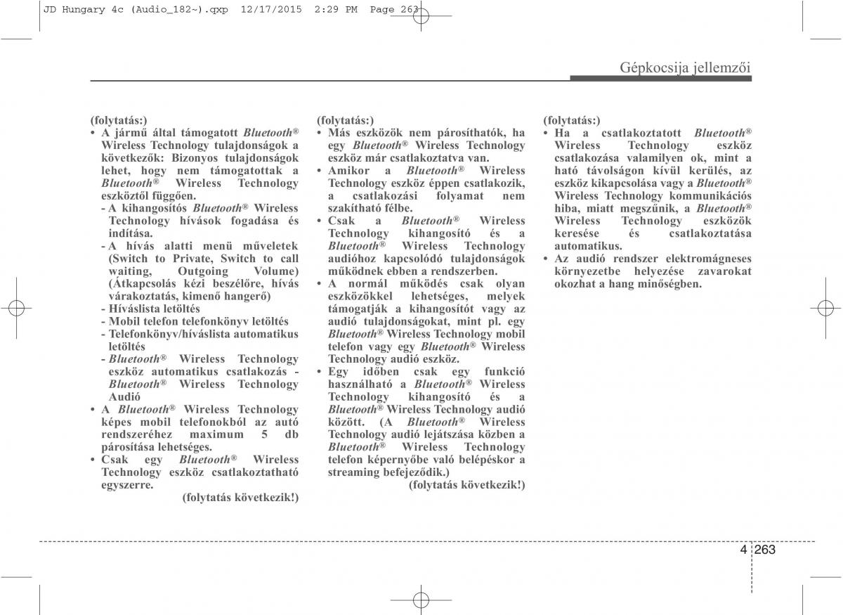 KIA Ceed II 2 Kezelesi utmutato / page 350