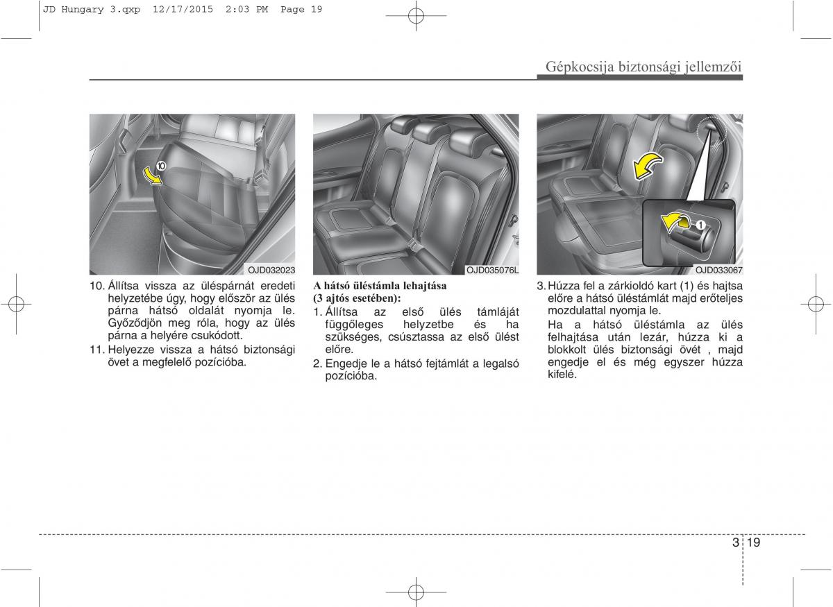 KIA Ceed II 2 Kezelesi utmutato / page 37