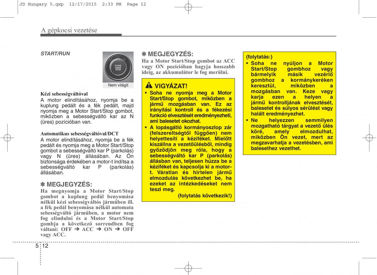 KIA Ceed II 2 Kezelesi utmutato / page 388