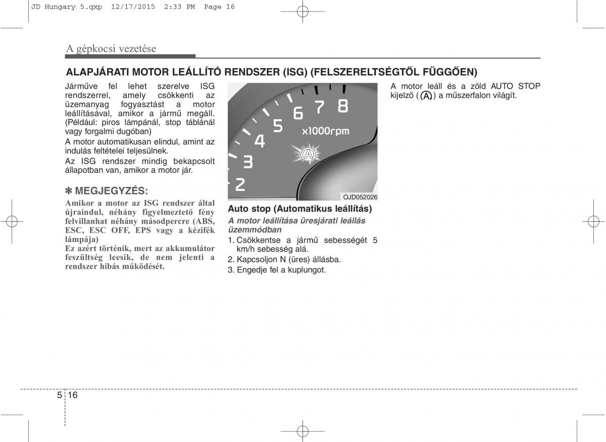 KIA Ceed II 2 Kezelesi utmutato / page 392