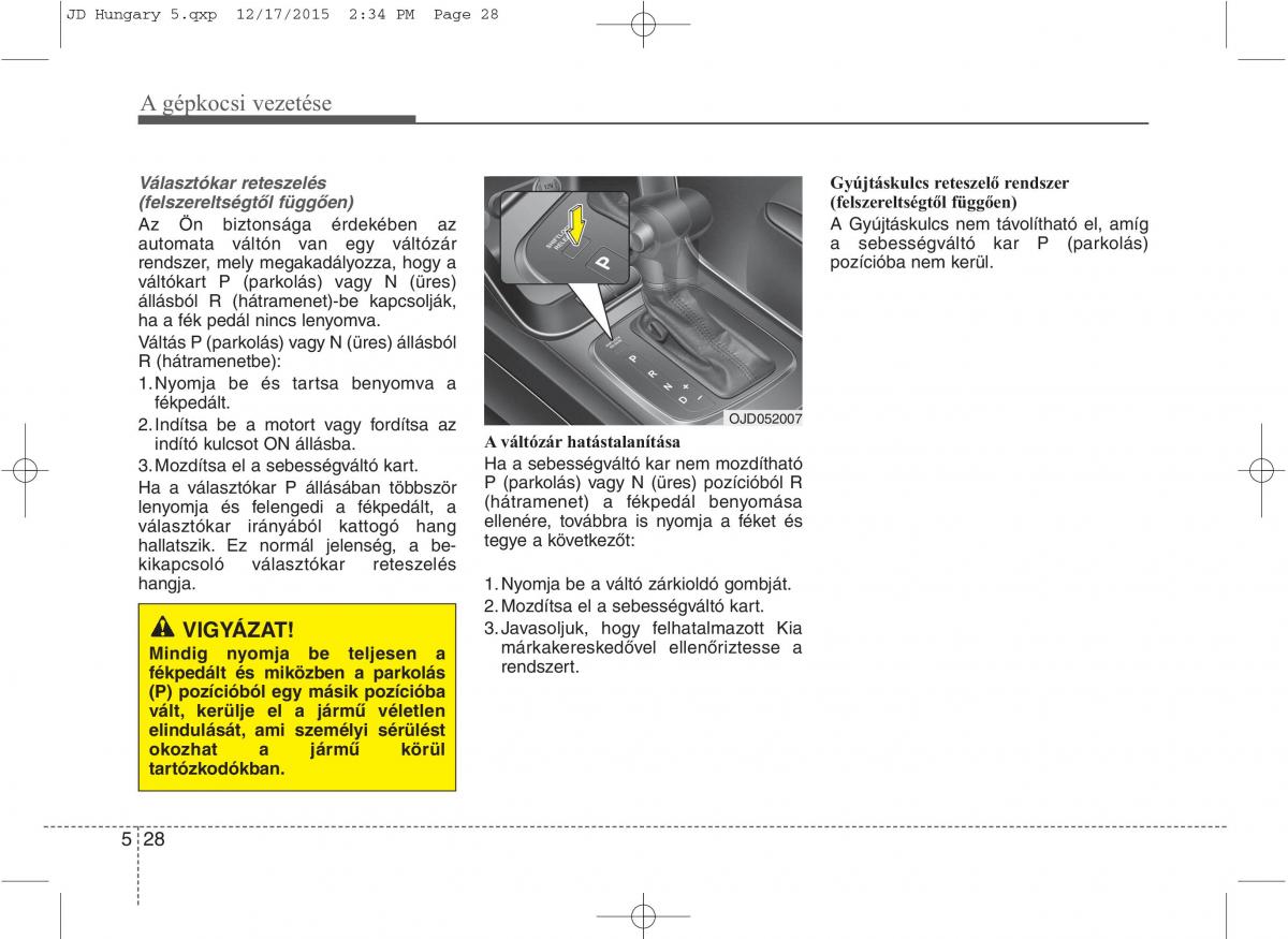 KIA Ceed II 2 Kezelesi utmutato / page 404