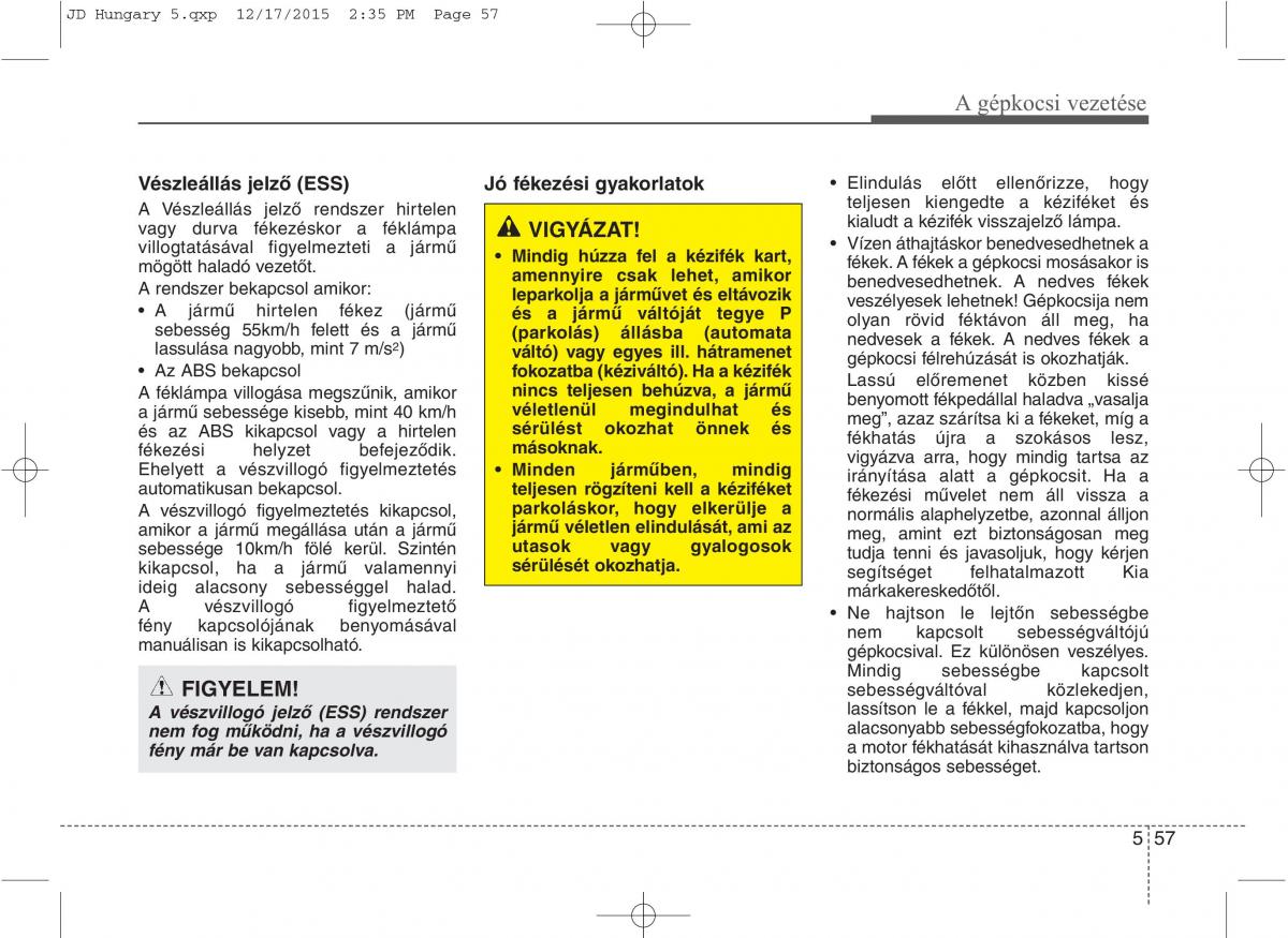 KIA Ceed II 2 Kezelesi utmutato / page 433