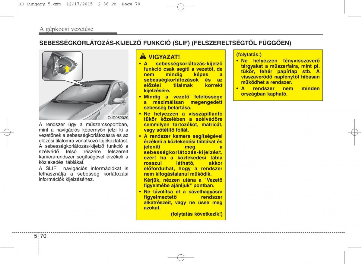 KIA Ceed II 2 Kezelesi utmutato / page 446