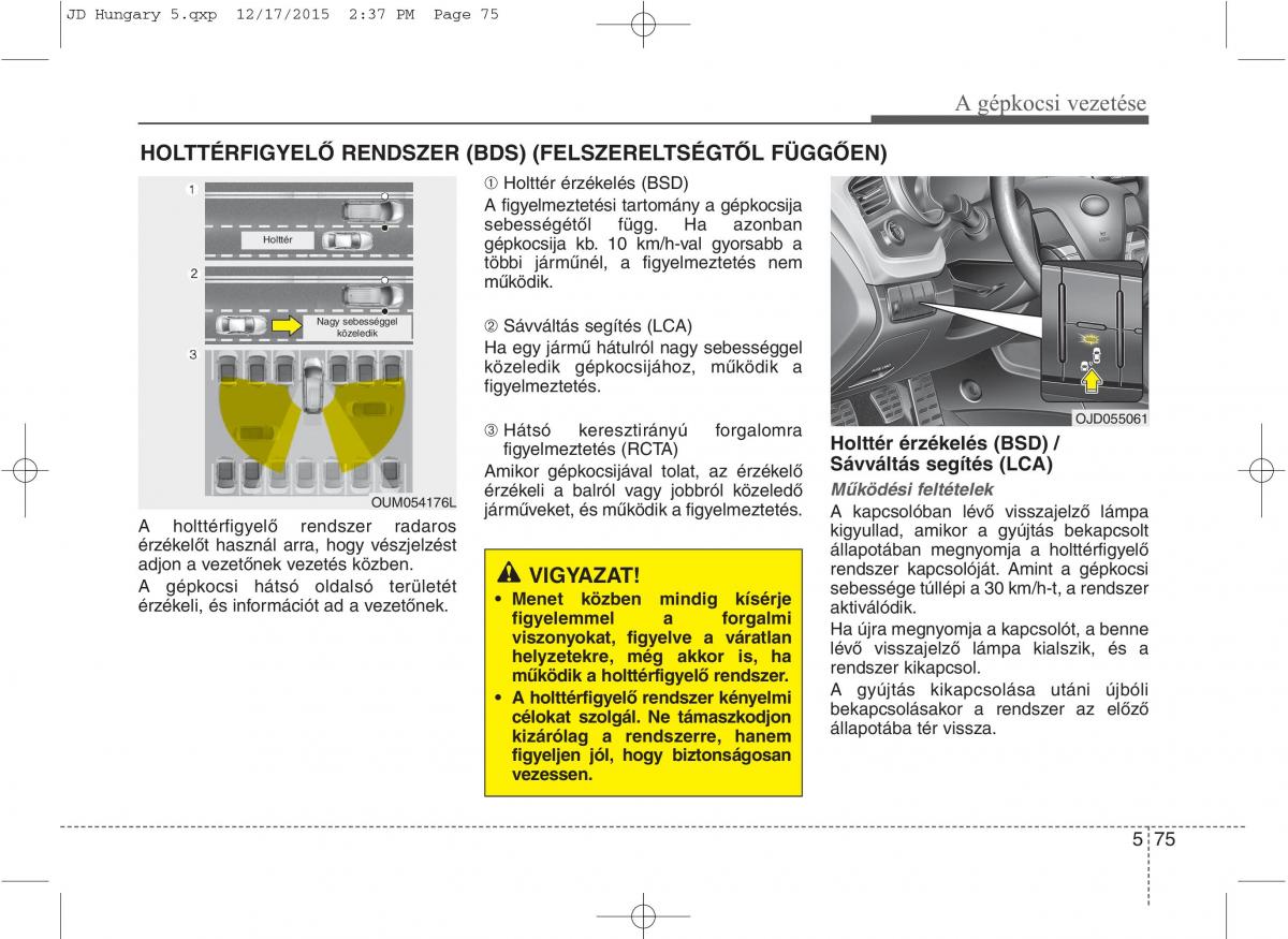 KIA Ceed II 2 Kezelesi utmutato / page 451