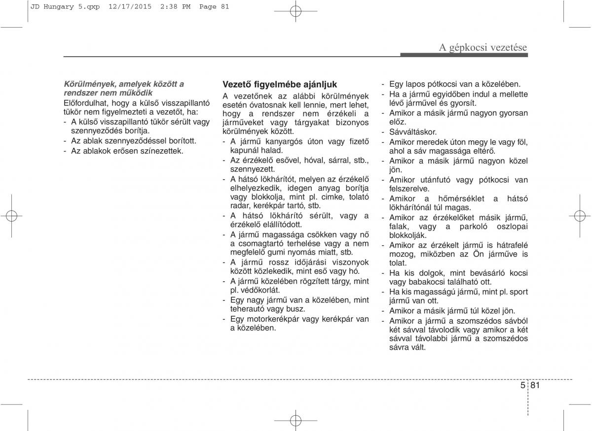 KIA Ceed II 2 Kezelesi utmutato / page 457