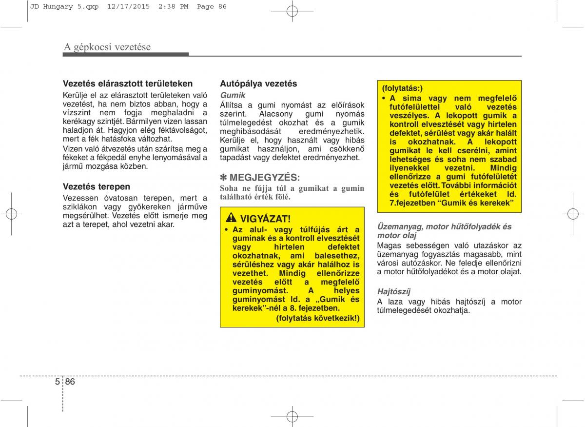 KIA Ceed II 2 Kezelesi utmutato / page 462