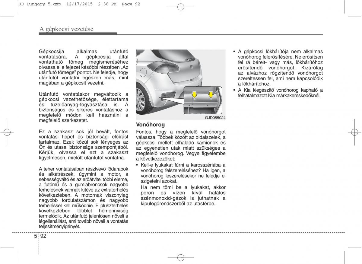 KIA Ceed II 2 Kezelesi utmutato / page 468