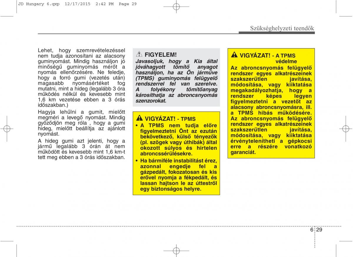 KIA Ceed II 2 Kezelesi utmutato / page 506