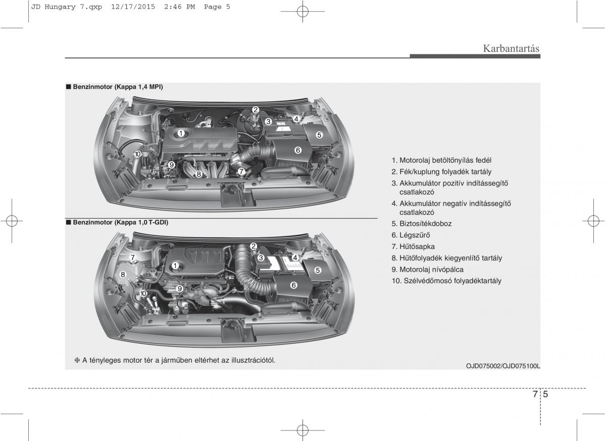 KIA Ceed II 2 Kezelesi utmutato / page 516