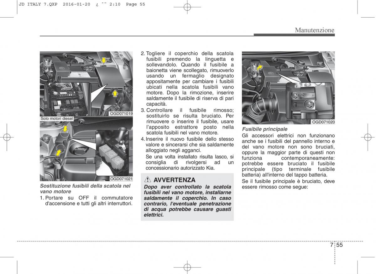 KIA Ceed II 2 manuale del proprietario / page 572