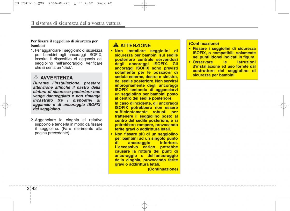 KIA Ceed II 2 manuale del proprietario / page 59