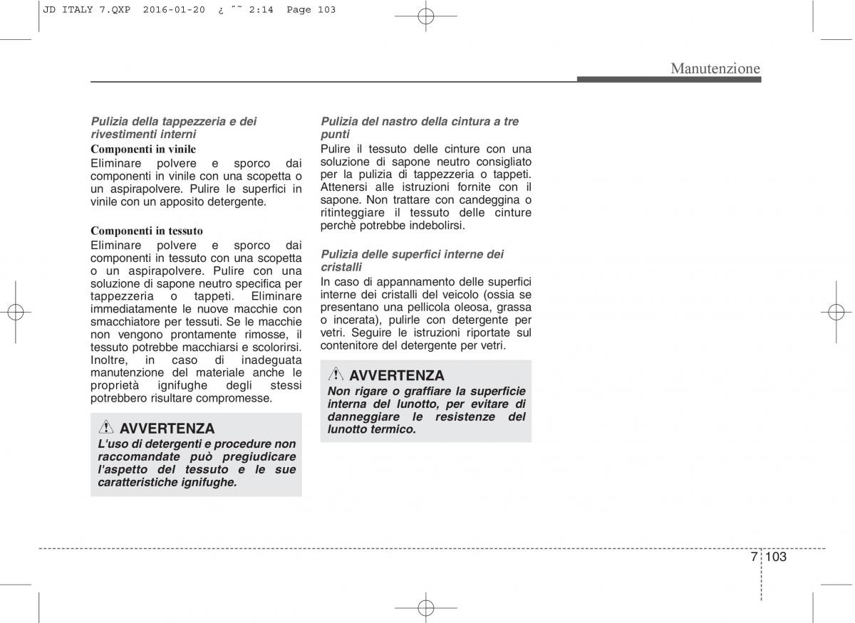 KIA Ceed II 2 manuale del proprietario / page 620