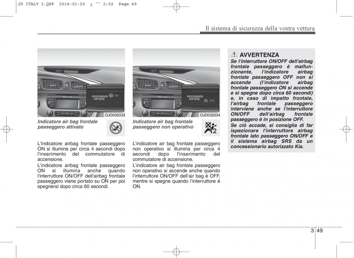 KIA Ceed II 2 manuale del proprietario / page 66