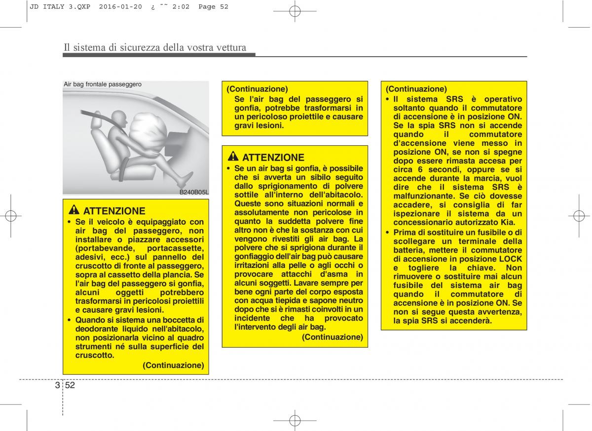 KIA Ceed II 2 manuale del proprietario / page 69