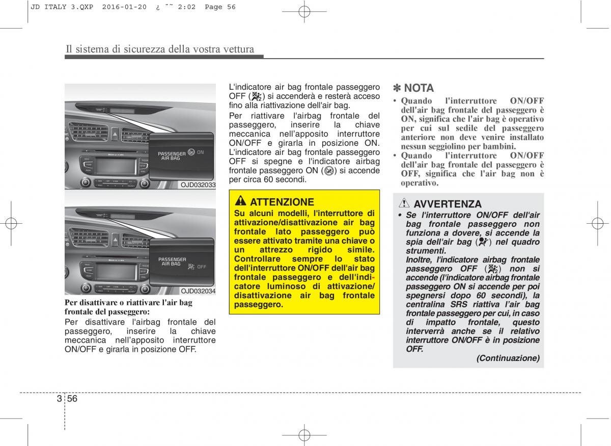 KIA Ceed II 2 manuale del proprietario / page 73